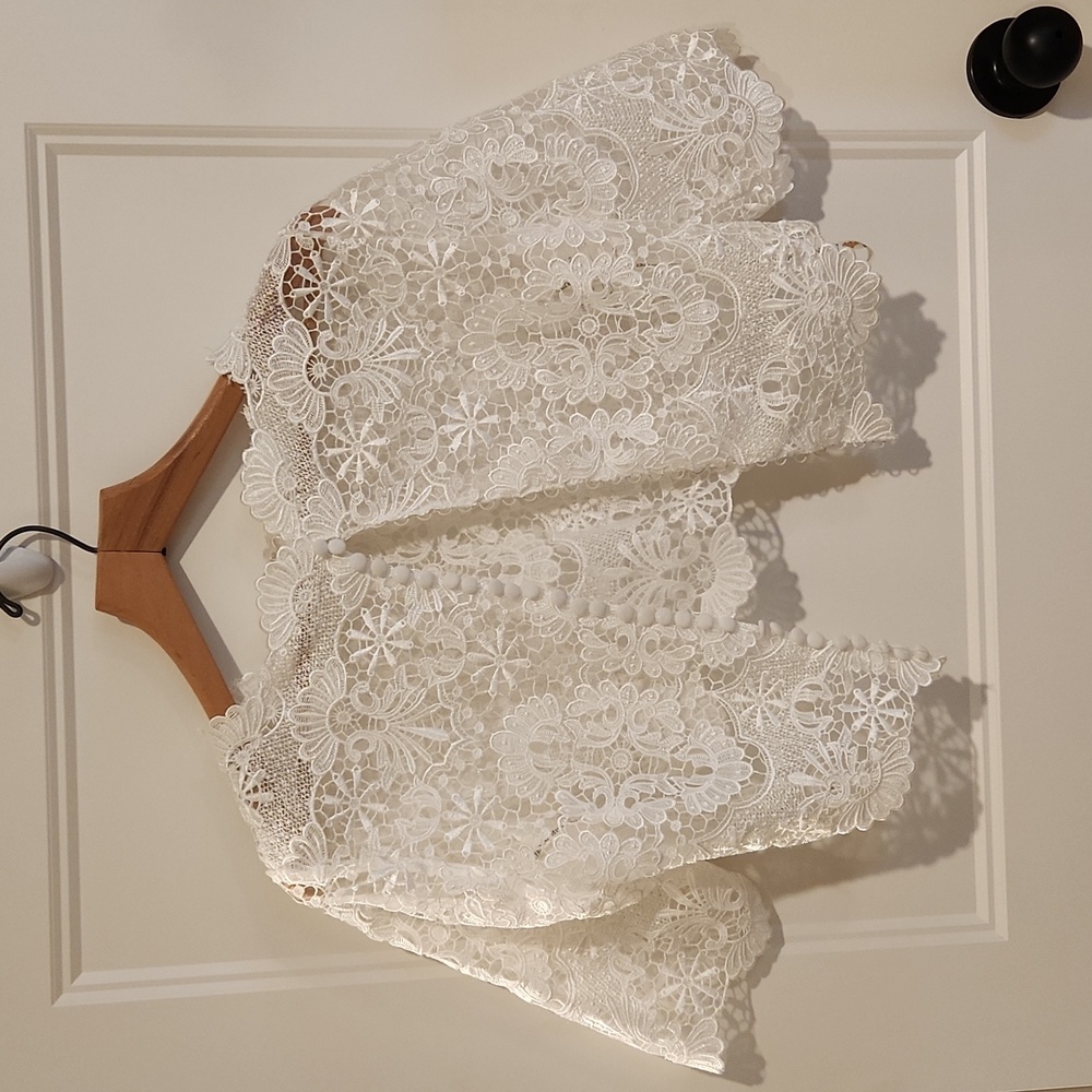 Sottero and Midgley White Lace Top